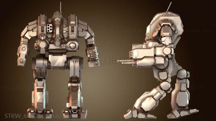 Military Мехи КАТАФРАКТ ХОДЬБА