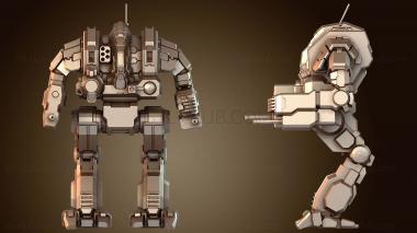 3D модель Мехи CATAPHRACT Xcel (STL)