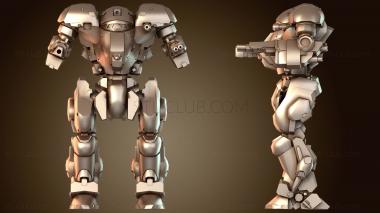 3D модель Мехи CE ночной гир Охотник (STL)