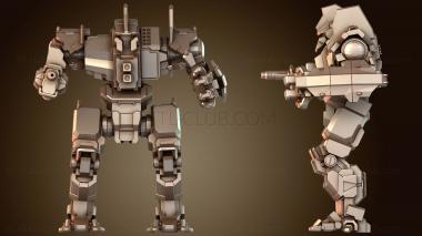 3D модель Мехи ЦЕНТУРИОН Альфа (STL)