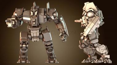 3D модель Мехи ЦЕНТУРИОН СКРЫТЫЙ (STL)