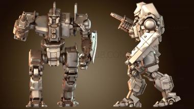 3D модель Мехи CENTURION WALK (STL)