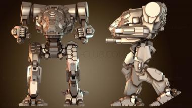 3D модель Мехи Цестус дредноут (STL)