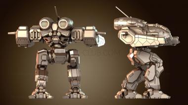 3D модель Чемпион мехов CHP Noble (STL)