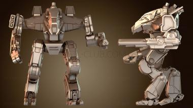 3D модель Мехи Койот (STL)