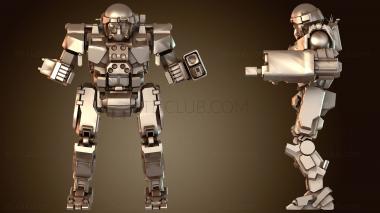 3D модель Мехс Коммандос Брав (STL)