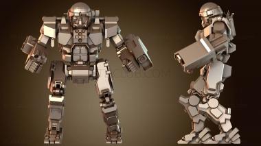 3D модель Mechs COMMANDO Boxeru (STL)