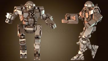 3D модель Мехи КОМАНДО Доминион (STL)