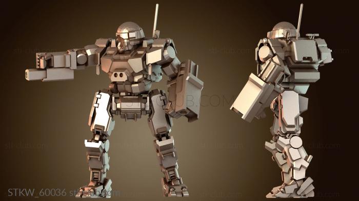 Military Мехи COMMANDO FIRE