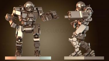 3D модель Mechs Commando Fire (STL)