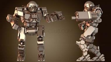 3D модель Мехс Коммандос Файери (STL)