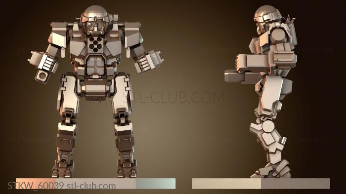 Military Мехи COMMANDO Жнец