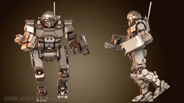 Мехи COMMANDO RUN