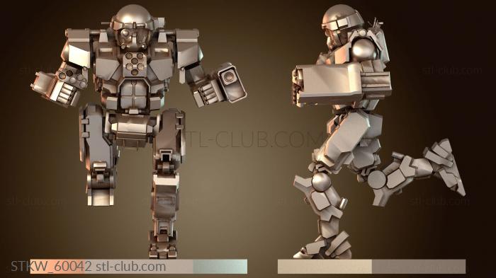 Мехи COMMANDO бегут безжалостно