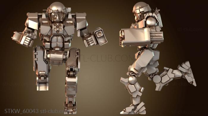 Мехи COMMANDO Беги быстро