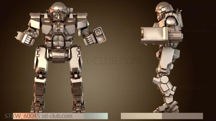 Мехи КОМАНДО Шэдоу