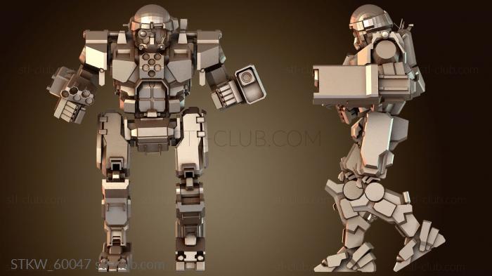 Мехи COMMANDO WALK