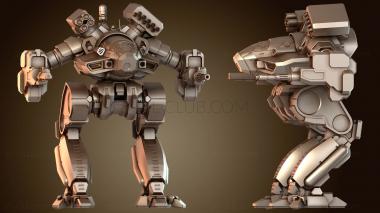 3D модель Мехи эбонягуар (STL)