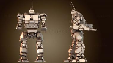 3D модель Мехи Энфилд Vresized Defiant (STL)