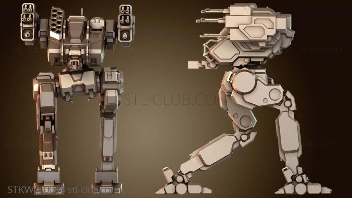 Military Мехи FLEA FLE Walk