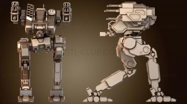 3D модель Мехи FLEA FLE Walk (STL)