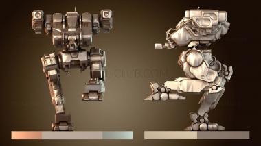 3D модель Мехи блошиная охота (STL)