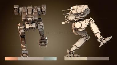 3D модель Забег Mechs FLEA (STL)