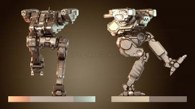 3D модель Мехи Блоха Бег Ловкий (STL)