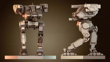 3D модель Блошиная прогулка мехов (STL)