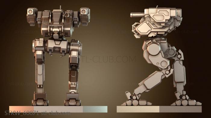 Military Mechs Flea Walki