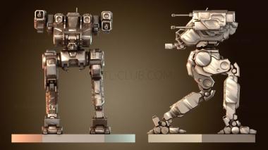 3D модель Мехи FLEA Walker (STL)