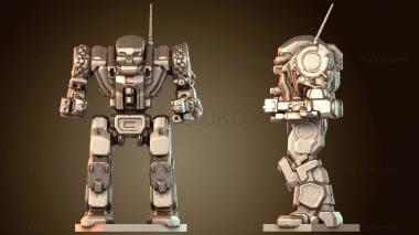 3D модель Мехи GAR Prime Gargoyle Man War (STL)
