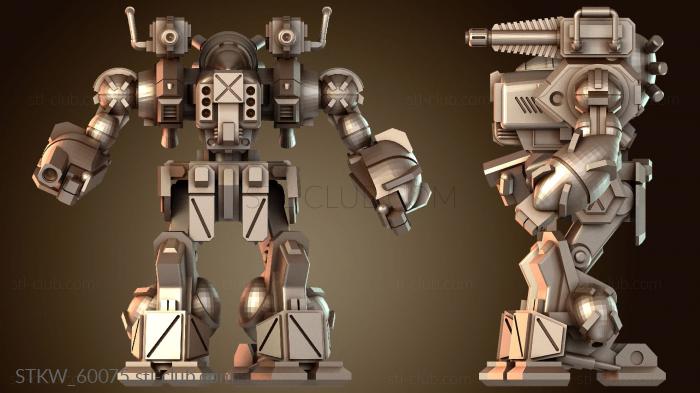 Military Мехи Ghost Battlemech Dread