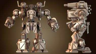 3D модель Мехи Ghost Battlemech Dread (STL)