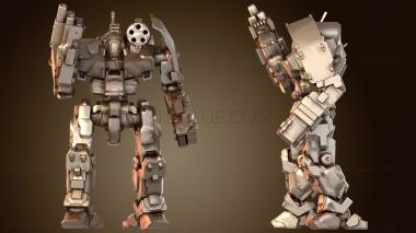 3D модель Мехи ГРИФФИН (STL)