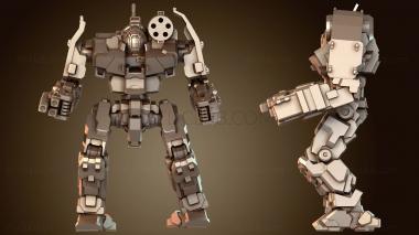 3D модель Мехи GRIFFIN Boxer (STL)