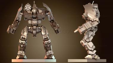 3D модель Мехи GRIFFIN Boxer Armored (STL)