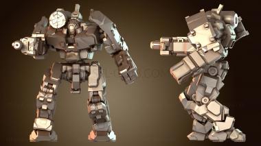 3D модель Мехи GRIFFIN FIRE (STL)