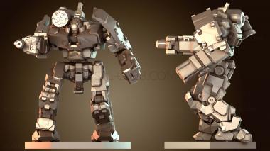 3D модель Мехи GRIFFIN FIRE Неумолимый (STL)