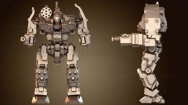 3D модель Мехи ГРИФФИН Благородный (STL)