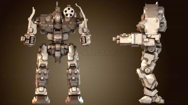 3D модель Мехи ГРИФФИН Сентинел (STL)