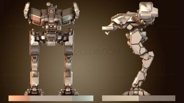 3D модель Мехи LOCUST дредноут (STL)