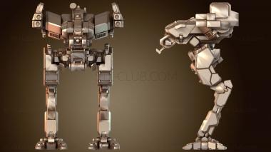 3D модель Мехи LOCUST Elite (STL)