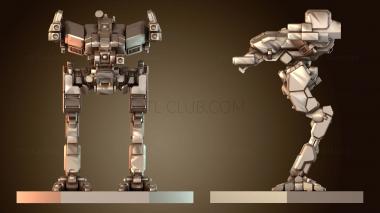 3D модель Мехи LOCUST Rest (STL)