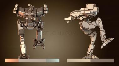 3D модель Мехи LOCUST, бегите быстро (STL)