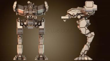 3D модель Мехи LOCUST Vanguard (STL)