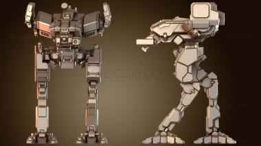 3D модель Мехи LOCUST Walk (STL)