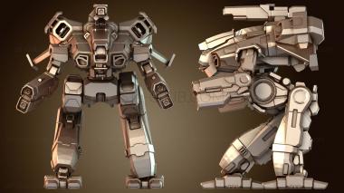 3D модель Мехи MARAUDER Boxer (STL)