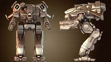 3D модель Командир мехов MARAUDER (STL)