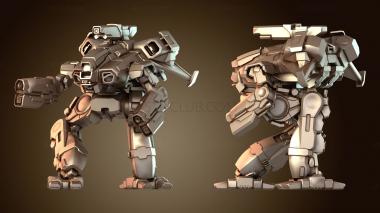 3D модель Мехи МАРОДЕРОВСКИЙ ОГОНЬ (STL)